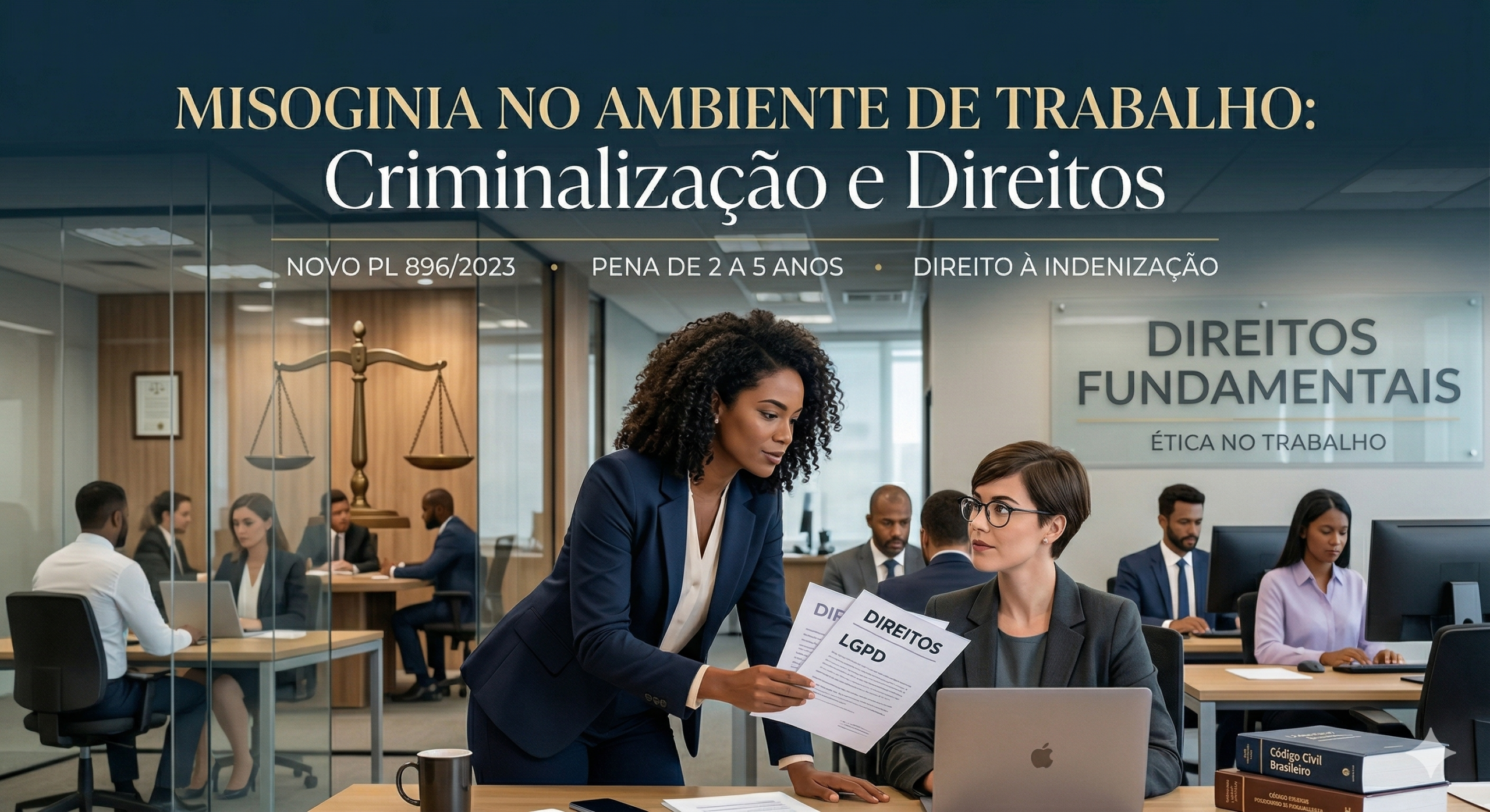 Leia mais sobre o artigo Misoginia no ambiente de trabalho, a nova proposta de criminalização e quando gera indenização